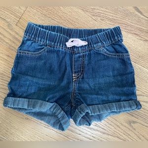 Baby GAP denim short. Size 2 years